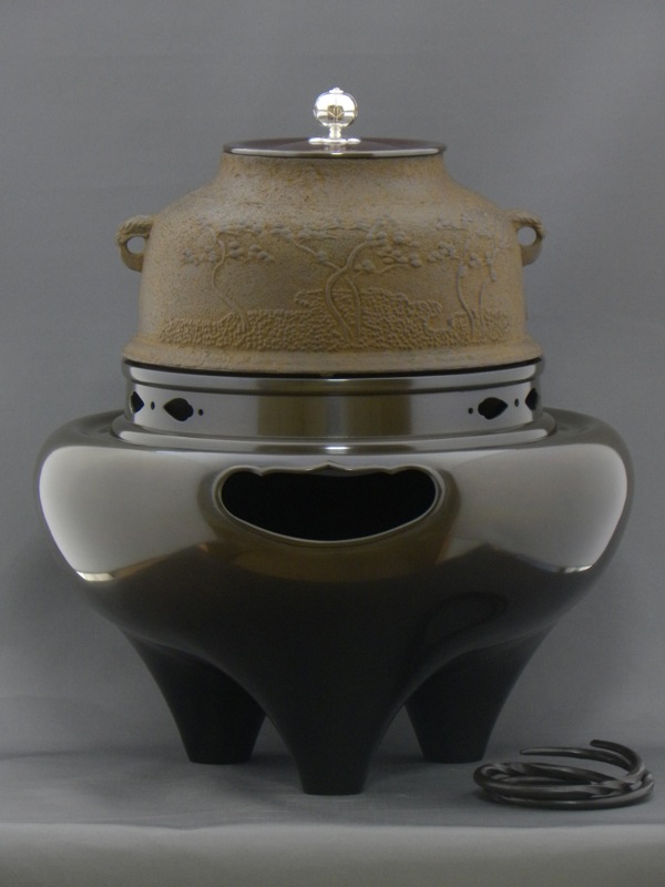 最新な 茶道具 風炉 ふろ 唐銅朝鮮風炉 浜松地紋 政光 浄雲 商品名以外のものは別売です 通販
