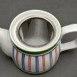 画像3: 有田焼縞十草ポット茶器セット (3)