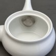 画像4: 美濃焼白磁ポコ網急須 (4)