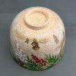 画像6: 八木海峰作　京焼　手描き抹茶茶碗（南天） (6)