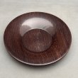 画像2: 木製 茶托 鉄刀木（たがやさん） 110mm（5枚組） (2)