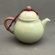画像1: 常滑焼中国茶用急須　茶壺（ちゃふう）　セージ (1)