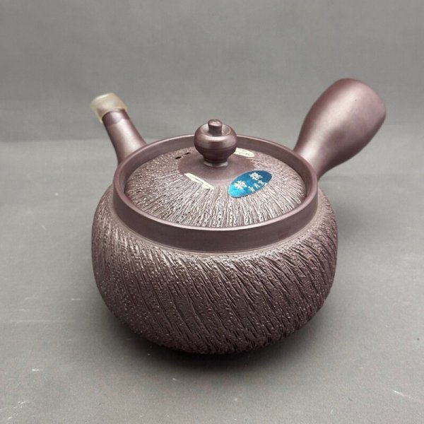 画像1: 萬古焼左利き用急須 (1)