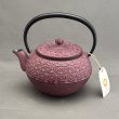 画像1: 南部鉄急須　まろみ桜 (1)