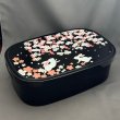 画像1: 紀州塗 茶櫃　桜ウサギ (1)