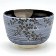 画像1: 八木海峰作　京焼　手描き抹茶茶碗（萩） (1)