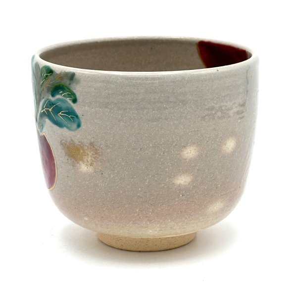 画像4: 八木海峰作　京焼　手描き抹茶茶碗（カブ） (4)