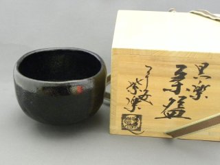 茶道具 新垣勉 壺屋焼 抹茶茶碗 共箱有りの通販 by さぶちゃん