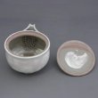 画像5: 原 清和作 京焼(清水焼) 茶器揃(粉引) (5)