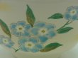 画像2: 八木海峰作 清水焼 手描き抹茶碗（勿忘草）わすれなぐさ (2)