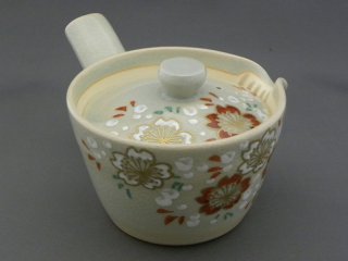 萬古　焼き物 招き猫飛び出しポット急須 萬古焼｜茶器・煎茶道具｜京なごみ