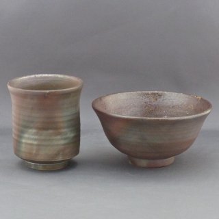 庄 圭一郎作 萩焼紫雲湯呑（木箱入）｜茶器・煎茶道具｜京なごみオンラインショップ