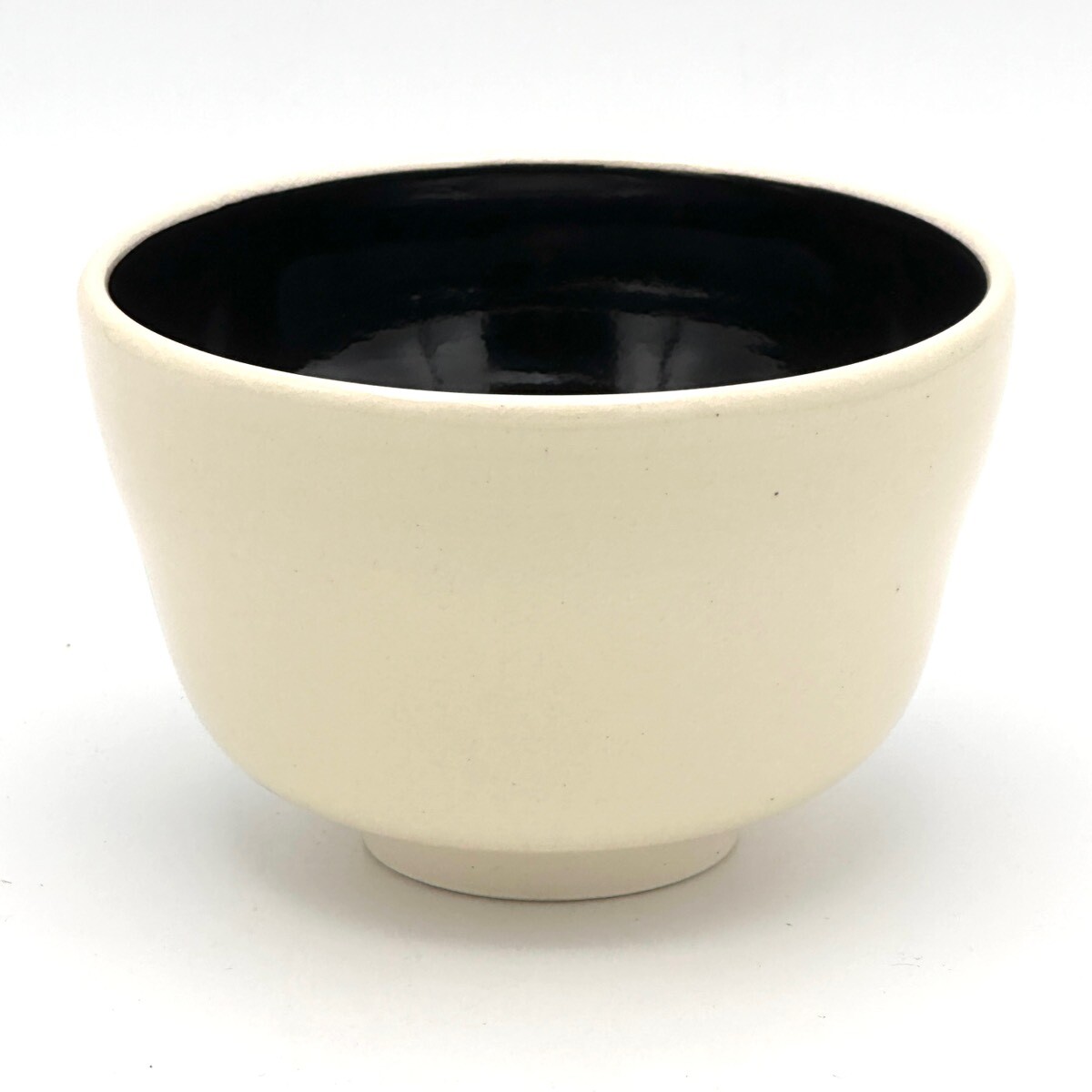 八木海峰作 京焼 手描き抹茶茶碗（あやめ）｜抹茶道具｜京なごみ