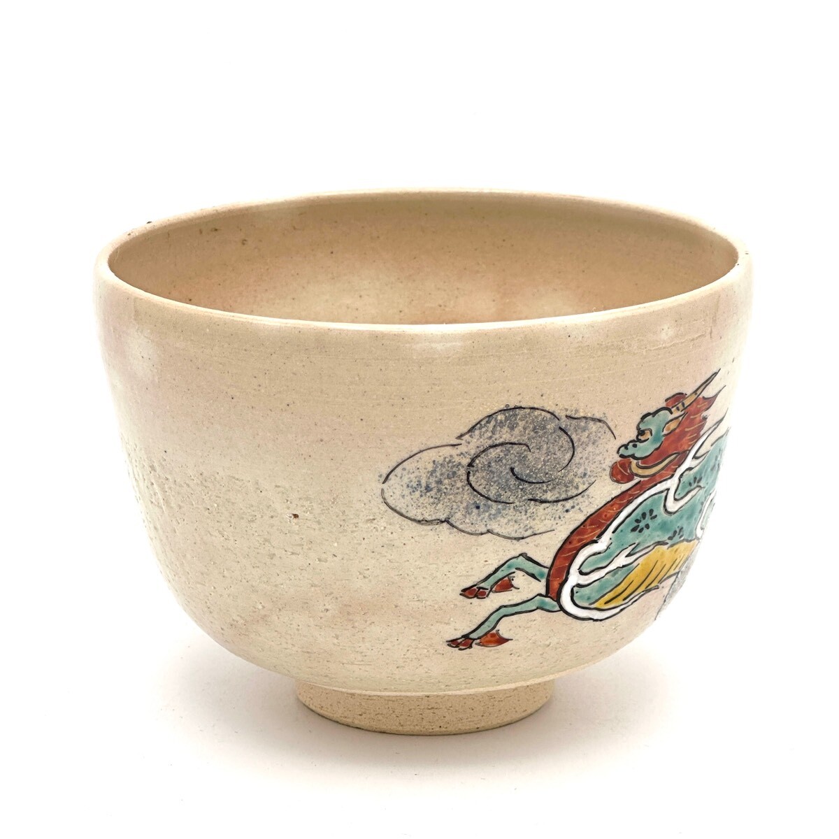 星座茶碗 黒釉 水瓶座 八木海峰作 【受注生産 納期約2週間