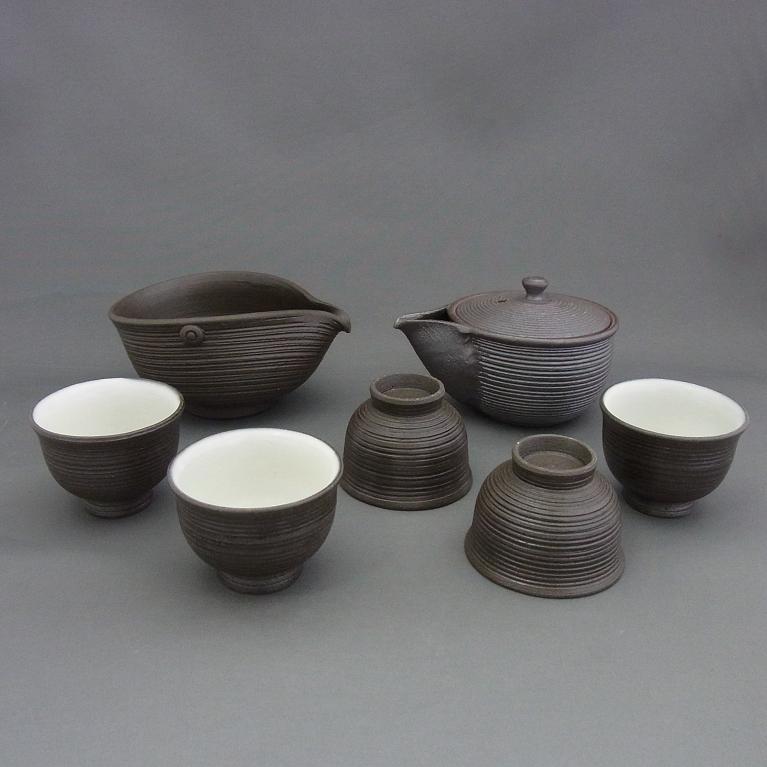 原 清和作 京焼(清水焼) 茶器揃(南蛮)｜茶器・煎茶道具｜京なごみオンラインショップ